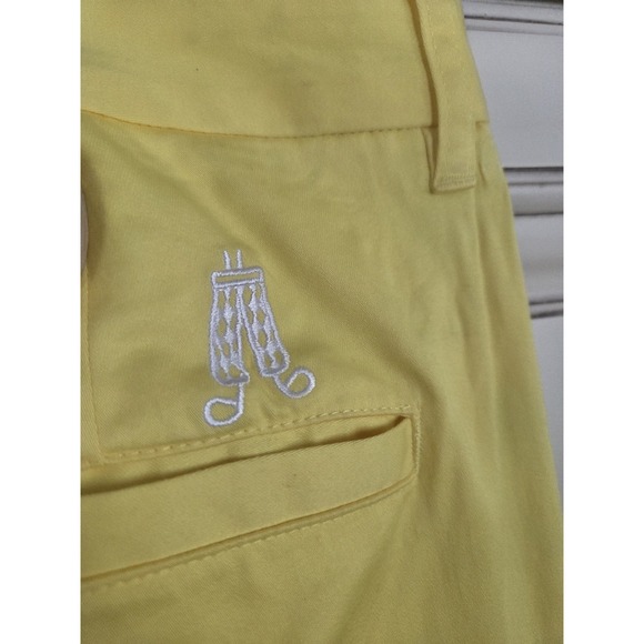 Royal And Awesome Golf‎ Pants Yellow Yolo 38x34 - Picture 3 of 14